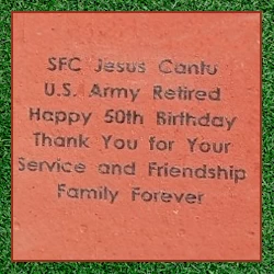 8" x 8" Paver